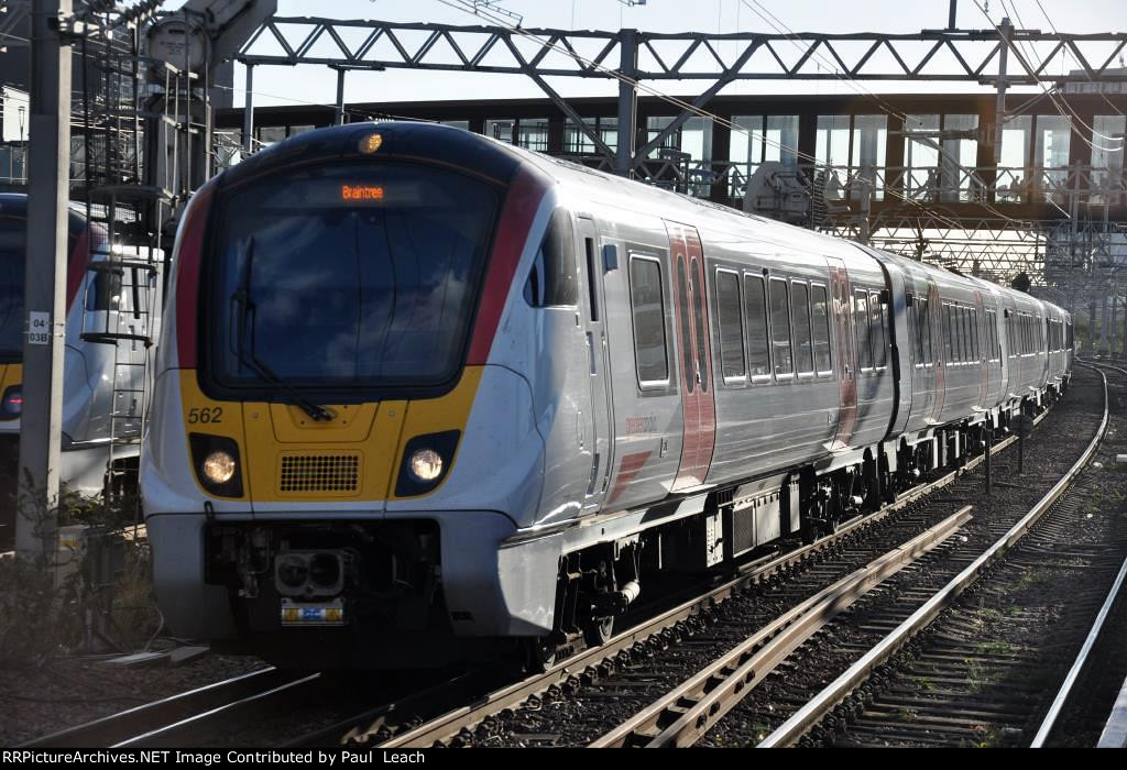 Late afternoon outbound EMU's